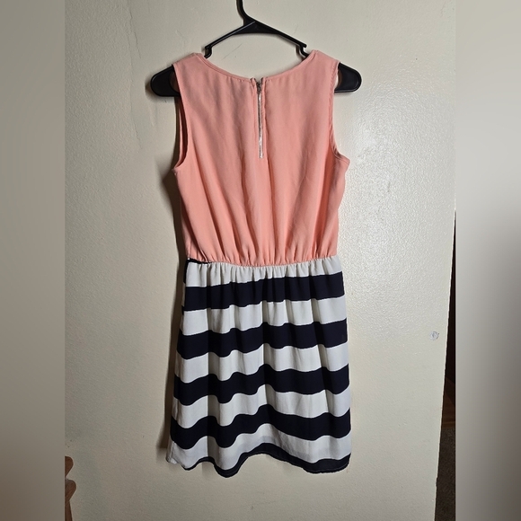 Pink Owl Pink Fit and Flare Mini Dress - Picture 2 of 2